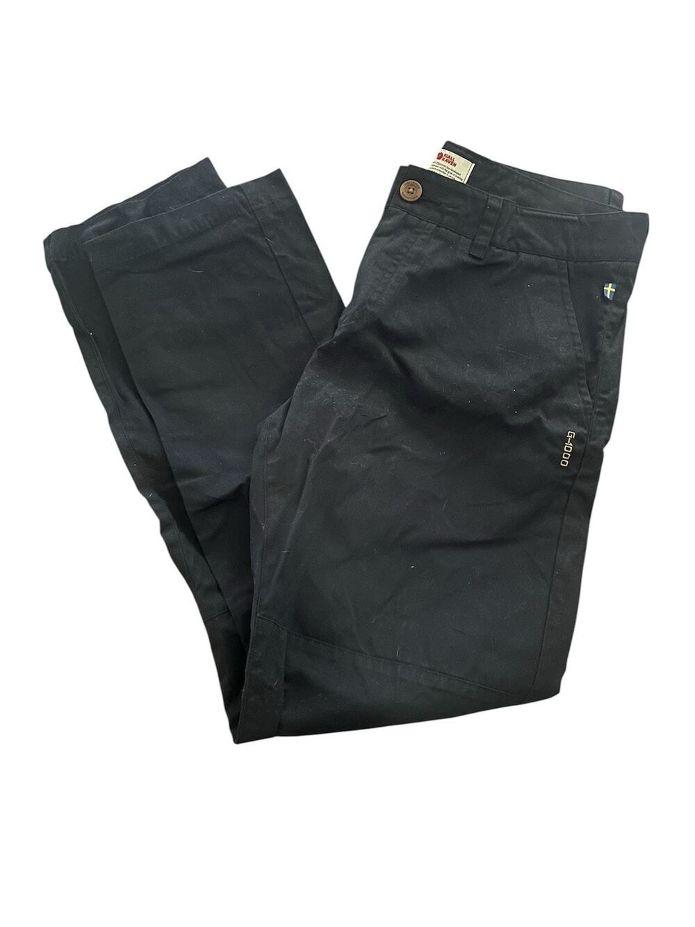 Fjallraven Sormland Tapered Trousers Size Medium Blue G-1000 Hiking Pants 90651
